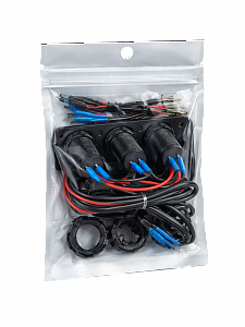 TDS TS-CAU48 Зеленый Разветвитель авто (Врезной)